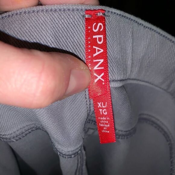 Spanx shapewear light gray XL travelcore pull on leggings - Picture 2 of 4